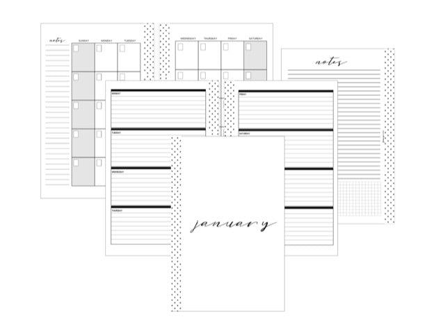 Representative page example for Horizontal Layout
