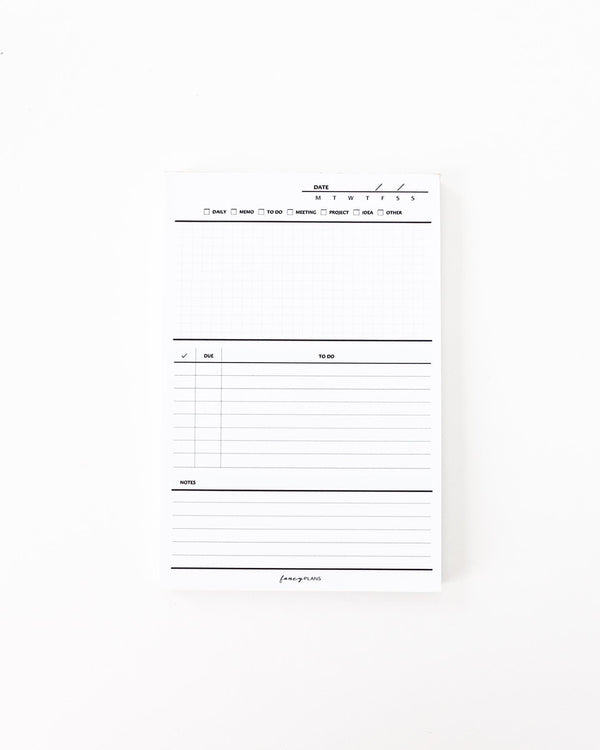 4 x 6 Notepad | Note Notetaking + Grid Notepads