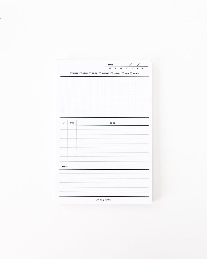 4 x 6 Notepad | Note Notetaking + Grid Notepads