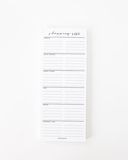 3 x 8  Notepad | Shopping List Breakdown