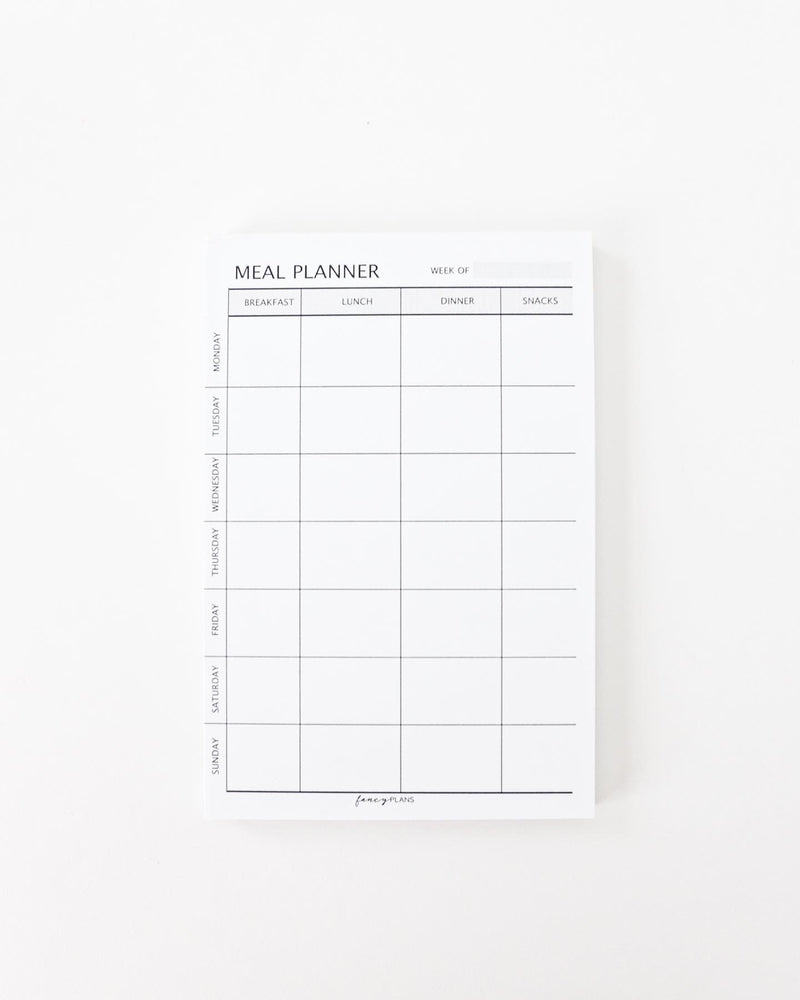 4 x 6 Notepad |  Menu Plan