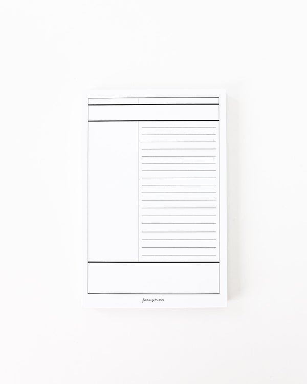 4 x 6 Notepad | Cornell Notes