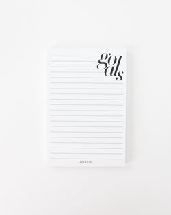 4 x 6 Notepad | Goals