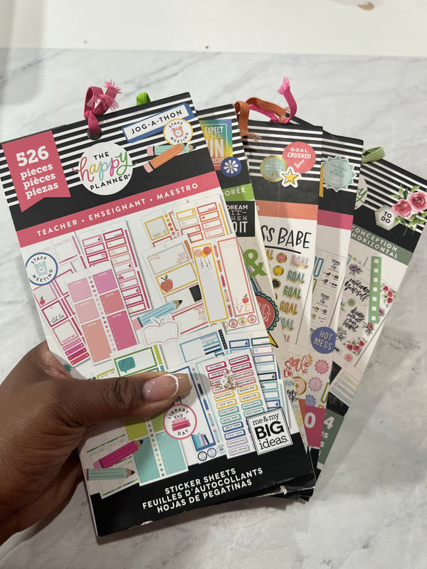 Happy Planner Sticker Books (Various)