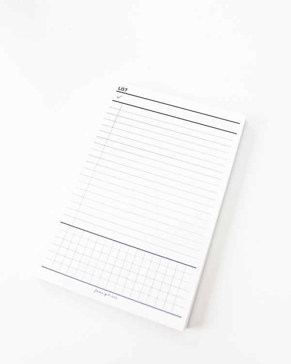 4 x 6 Notepad |  List