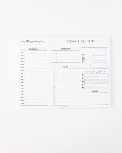 9 x 7 Deskpad | Daily Agenda