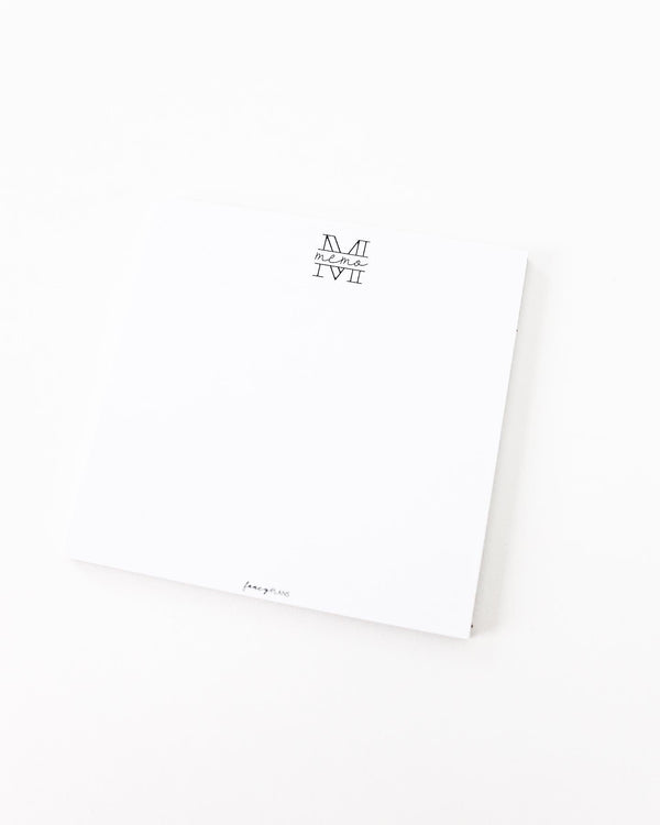 4 x 4 Notepad | Memo Monogram