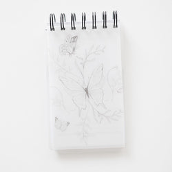 Coiled Notebook | Butterfly Garden | Lined Butterflies