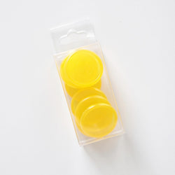 Planner Discs | Yellow/Orange Transparent