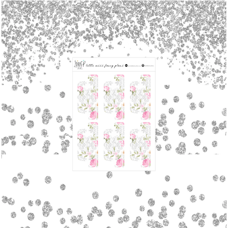 Floral Chic MINI and CLASSIC Tabs <Divider Tabs>