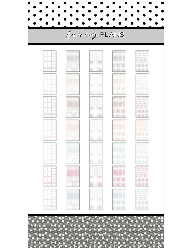 35 Page Sticker Book | FUNCTIONAL PASTELS