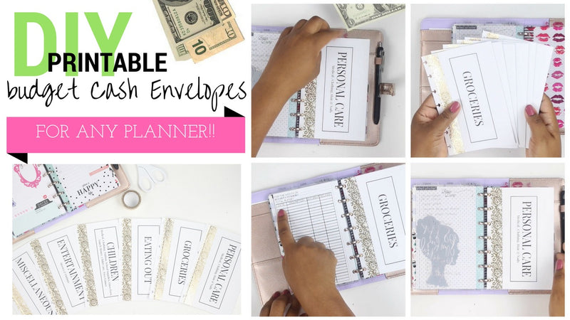 BUDGET DIY Cash Envelopes <Printables>