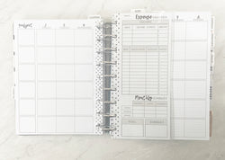 Expense Tracker White Board Insert <Half Sheet>