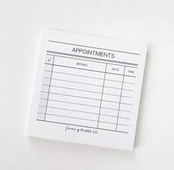 Appointment Sticky Notes | 3 x 3in.