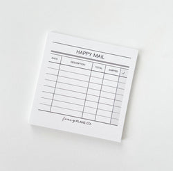 Happy Mail Sticky Notes | 3 x 3in.