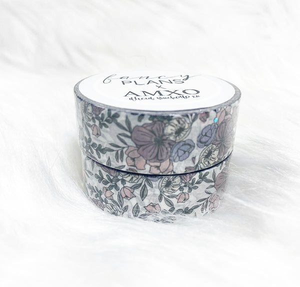 Washi Roll 15mm Colorful Floral | FP X AMXO