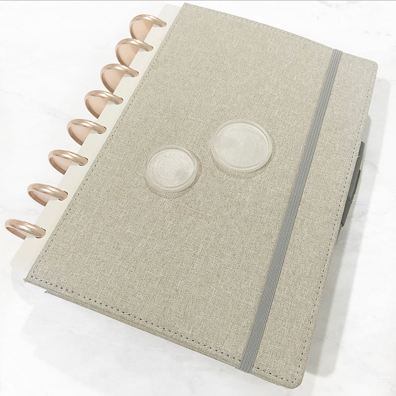 Planner Discs | Frosted Transparent