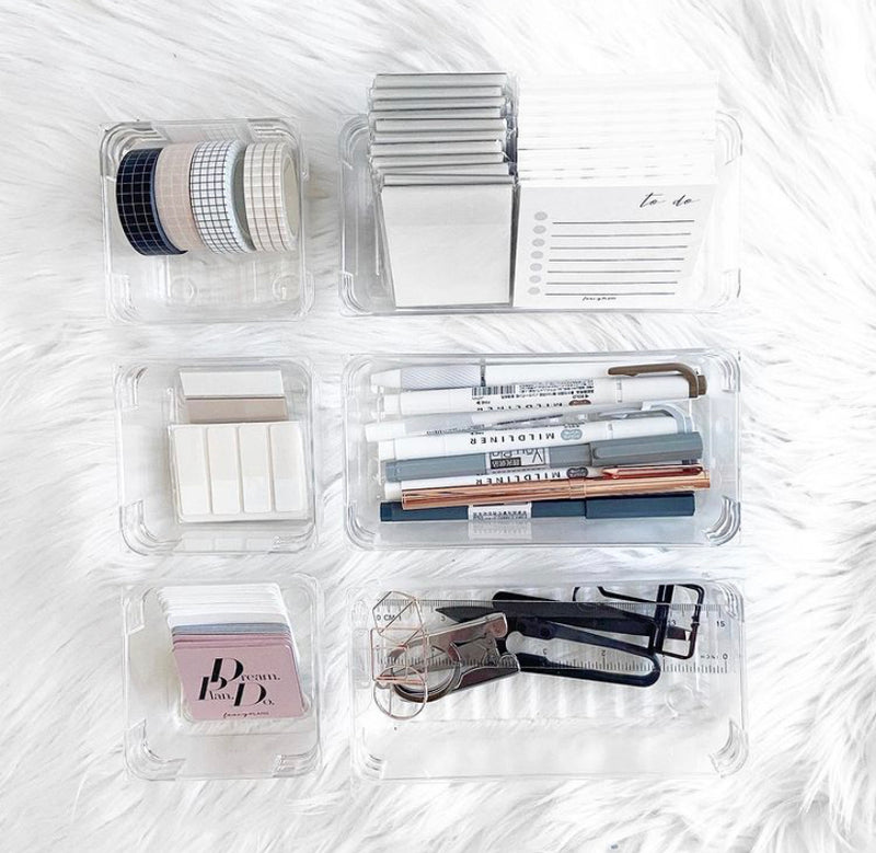 Clear Plastic Storage Bins