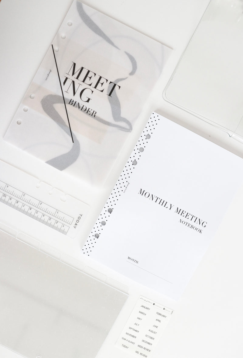 Meeting Study Binder Bundle