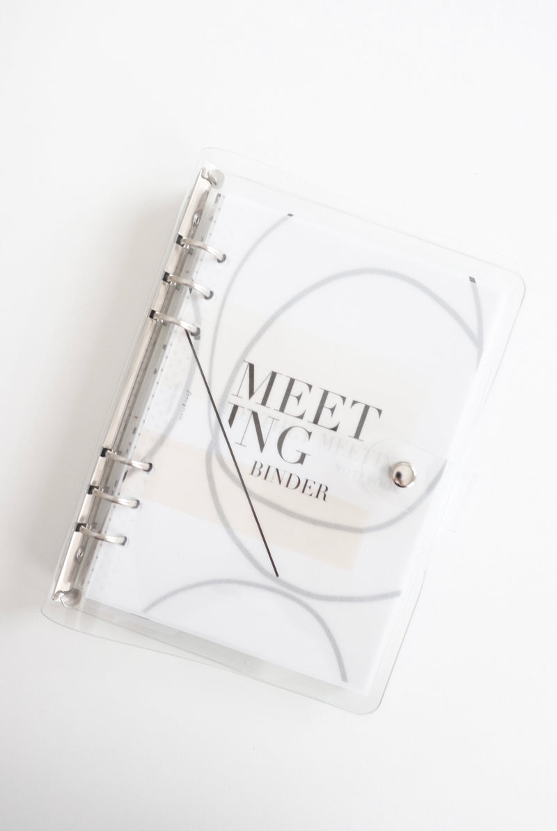 Meeting Study Binder Bundle