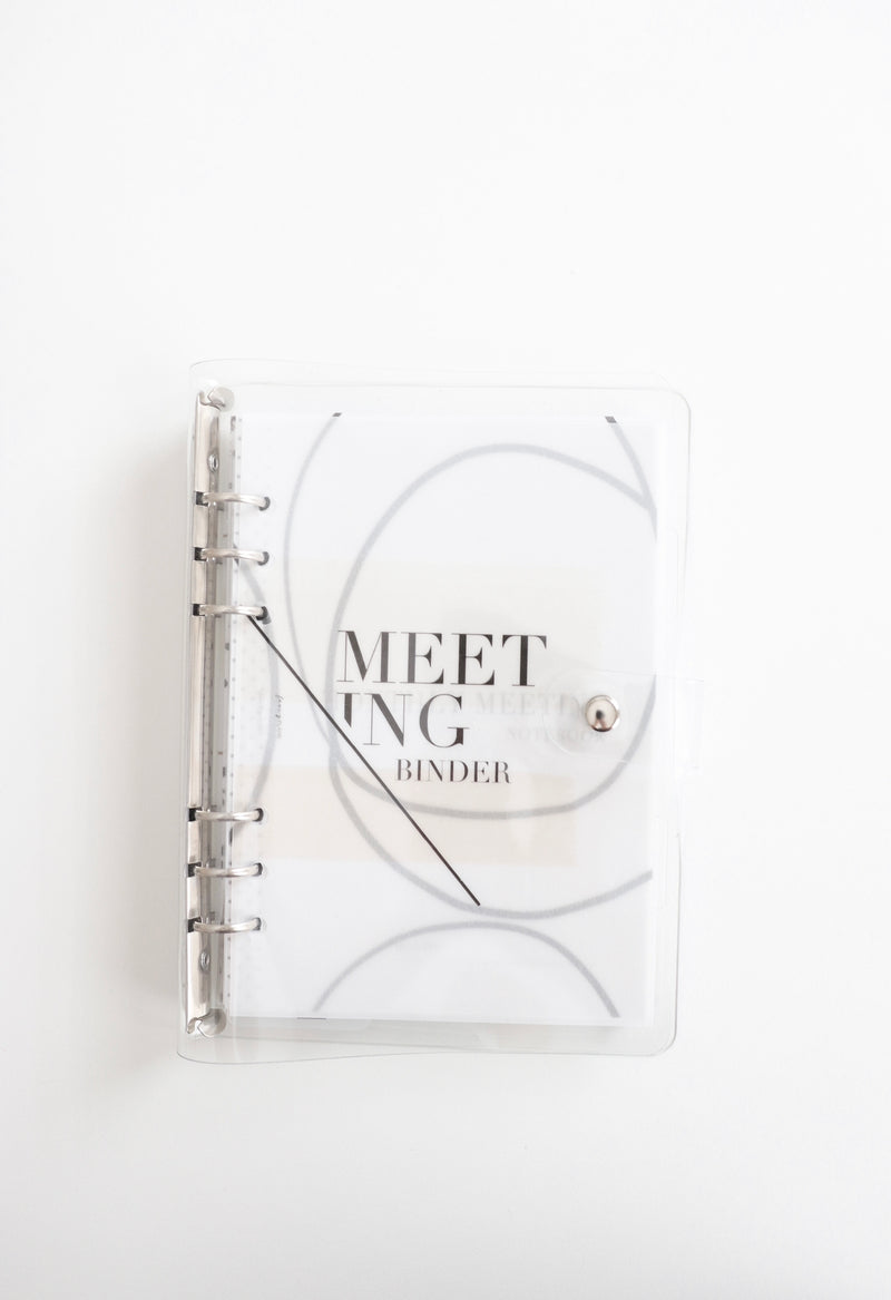 Meeting Study Binder Bundle