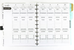 Template For Printing On Happy Planner Inserts with Top 3 <Printables>  |  BIG Size Happy Planner