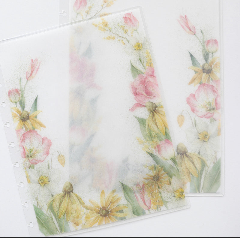 SPRING HAS SPRUNG Florals | Vellum Laminated Cover