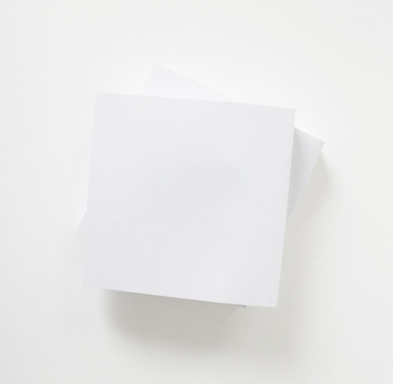 White Sticky Notes  3 x 3 in. – Fancy Plans Co