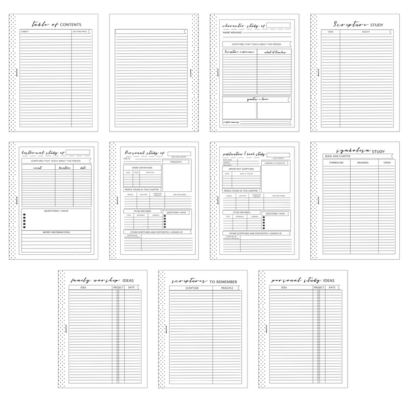 Classic Size Faith Main Set Workbook