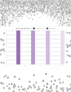 Task Card LAVENDAR Label Stickers