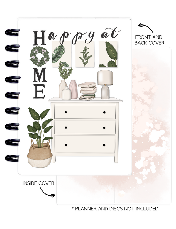 Cover Set of HAPPY AT HOME <Double Sided Print>