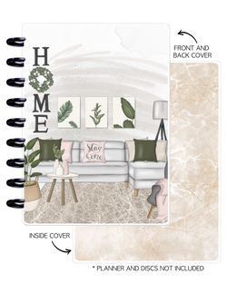 Cover Set of HOME LIVING <Double Sided Print>
