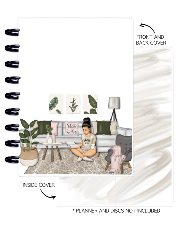 Cover Set of 2 HOME LIVING GIRL <Double Sided Print>