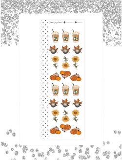 Coffee Cup Autumn Vibes Stickers