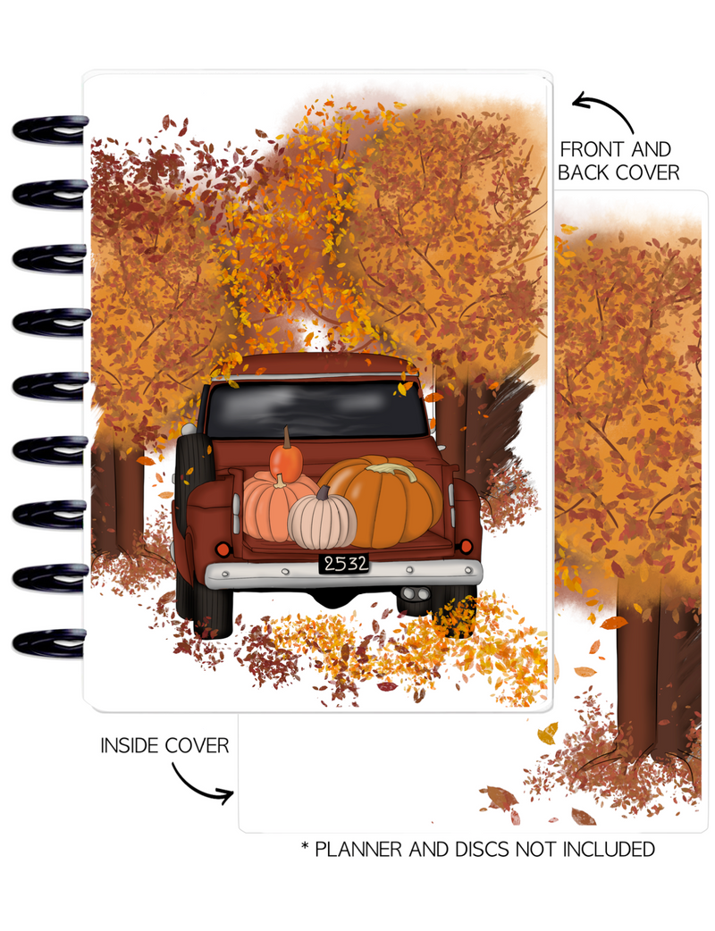 Cover Set of AUTUMN VIBES FALL SCENE <Double Sided Print>