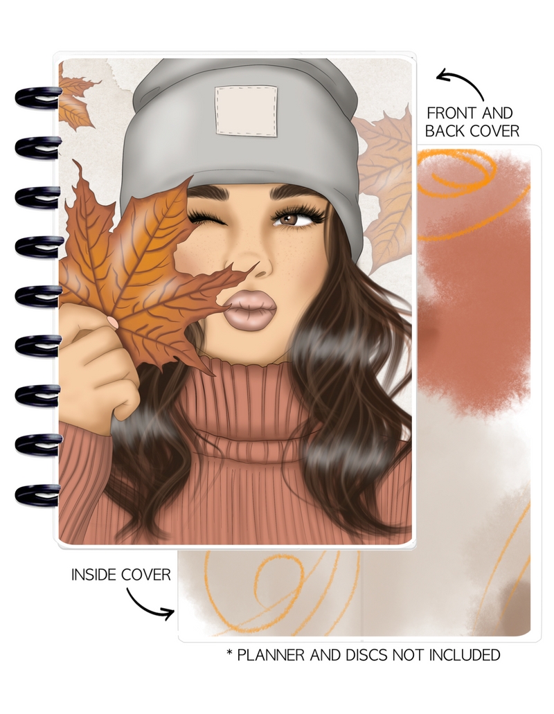 Cover Set of 2 AUTUMN GIRLS <Double Sided Print>