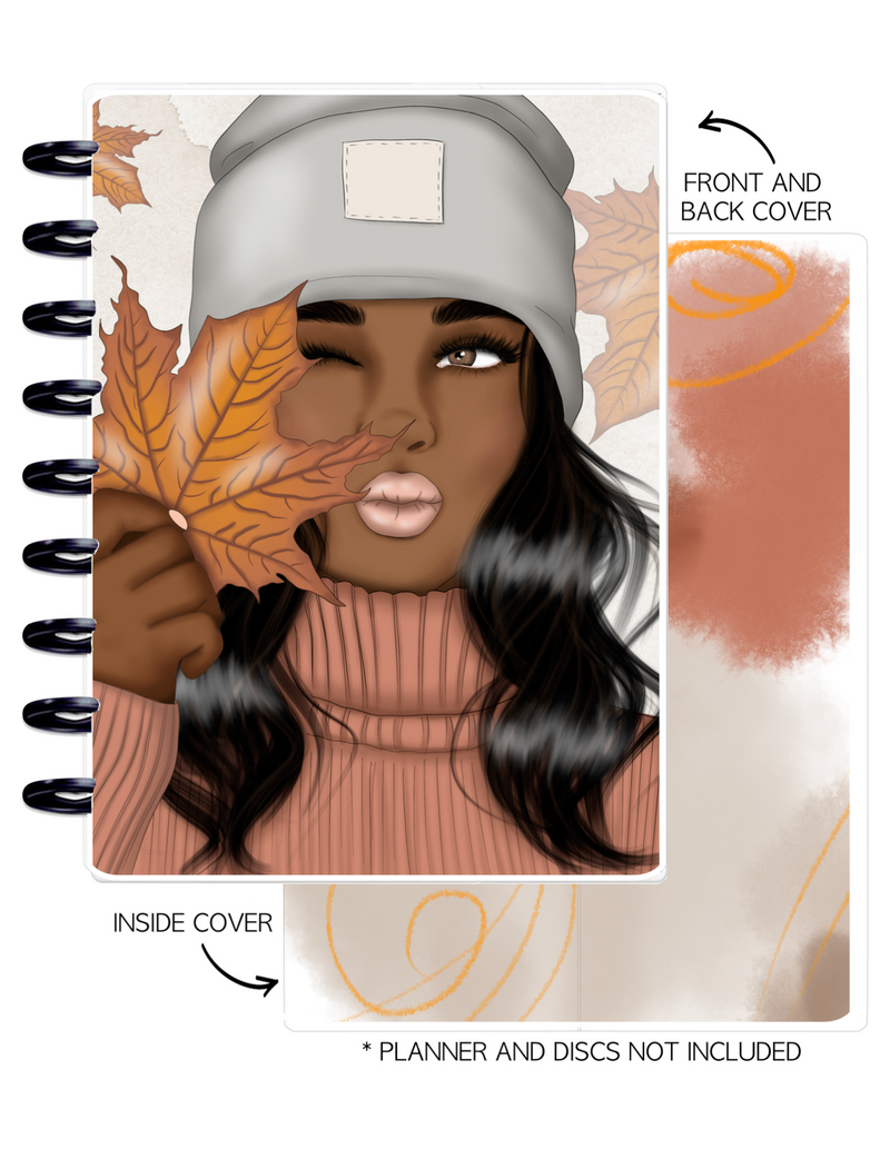 Cover Set of 2 AUTUMN GIRLS <Double Sided Print>
