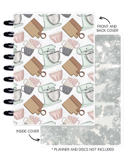 Cover Set of SIMPLY DELICIOUS BAKING <Double Sided Print>
