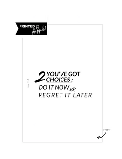 Printed Quote Dashboard [ 2 CHOICES ]