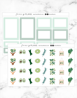 Go Green Set GREENS| BOXES + ICONS