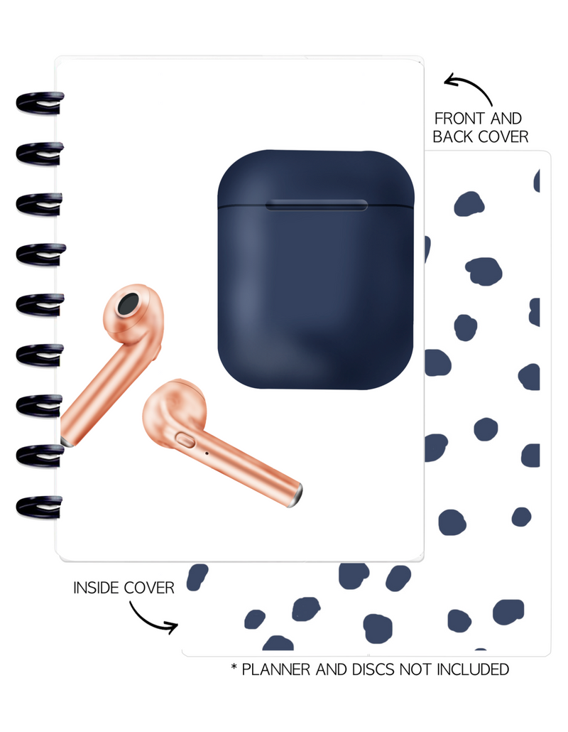 Cover Set of 2 GET FIT RG Ear Pods <Double Sided Print>