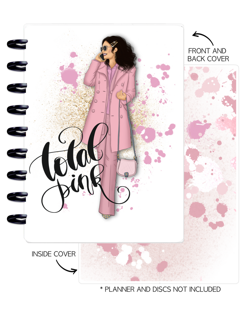 Cover Set of 2 PRETTY IN PINK TOTAL PINK GIRLS <Double Sided Print>