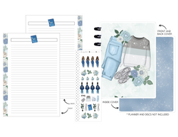 Planner Cover Set 11pc KIT | DENIM DREAMS