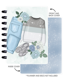 Cover Set of 2 DENIM DREAMS  <Double Sided Print>