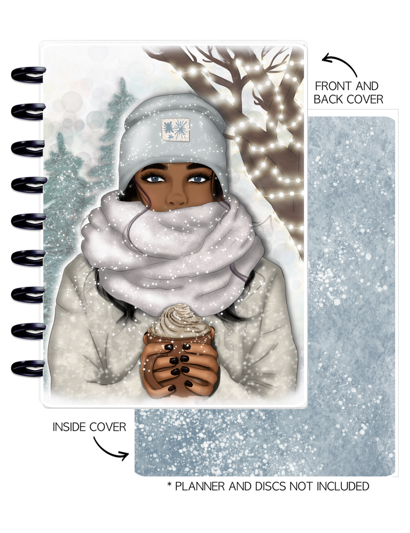 Cover Set of 2 WINTER VIBES Girls <Double Sided Print>
