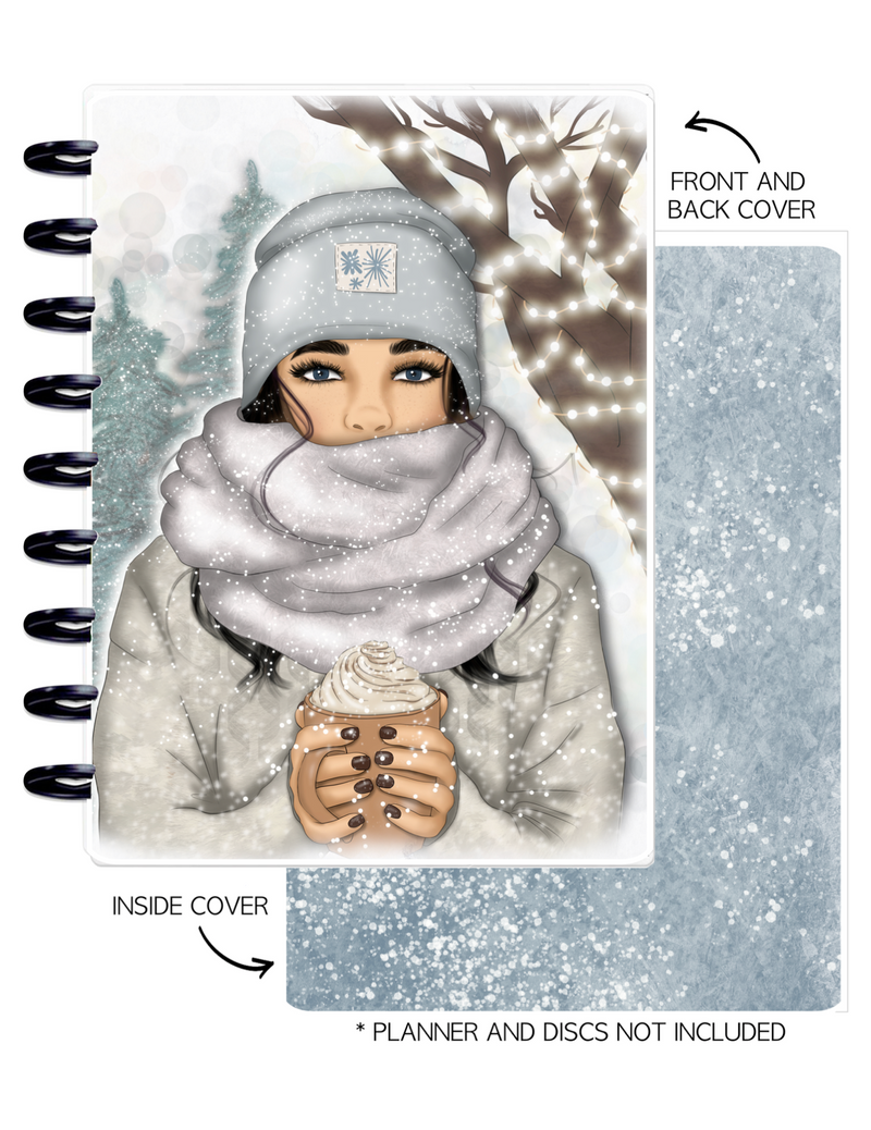 Cover Set of 2 WINTER VIBES Girls <Double Sided Print>