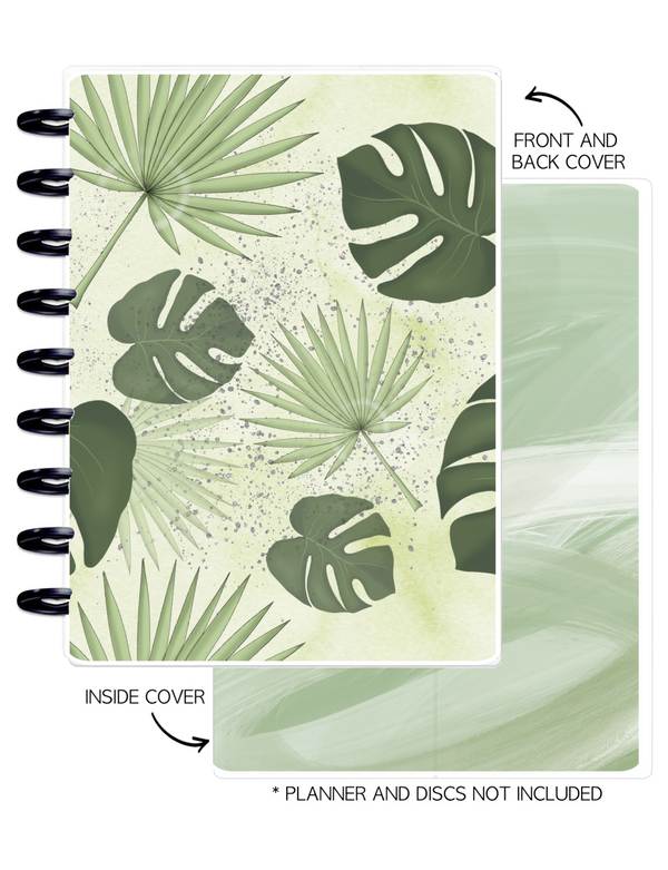 Cover Set of 2 PLANT LIFE Leaves <Double Sided Print>