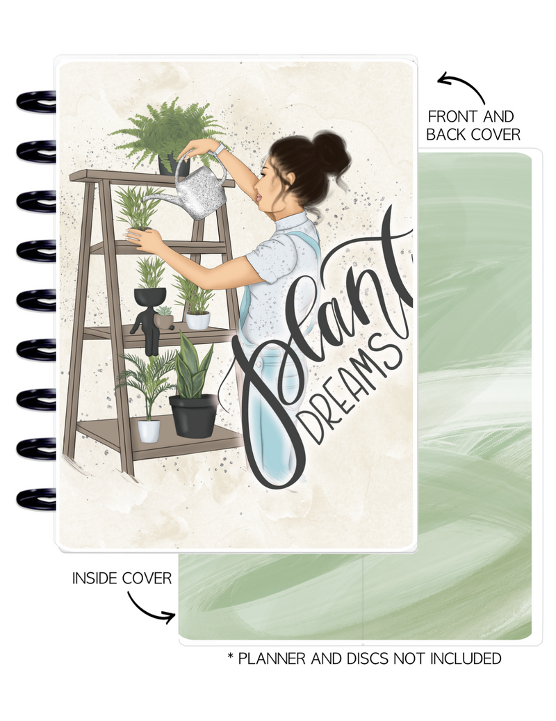 Cover Set of 2 PLANT LIFE PLANT DREAMS GIRLS <Double Sided Print>