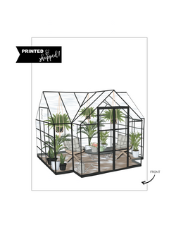 Printed Vellum PLANT LIFE Green House <PRINTED AND SHIPPED>