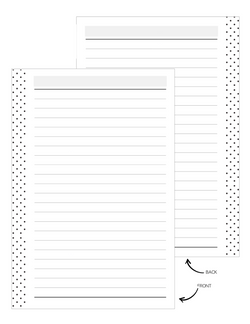 Blank Ideas Fill Paper <PRINTABLE PDF>